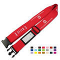 Durable Polyester Luggage Strap with Clear ID Tag